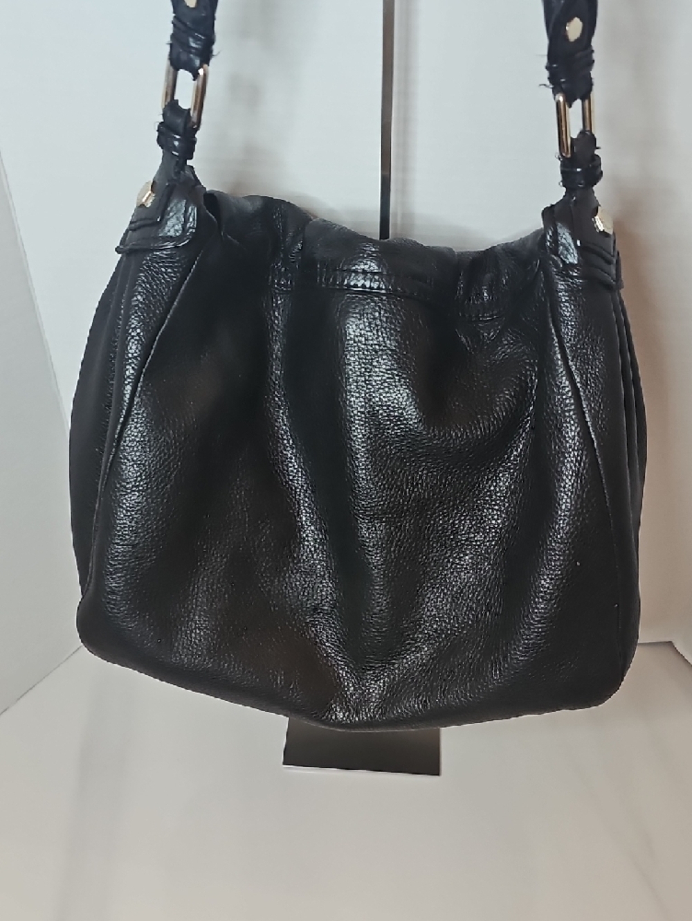 Marc Jacobs Black Leather Slouchy Shoulder Bag - Picture 8 of 14